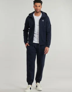 Emporio Armani EA7 TRAIN VISIBILITY M T-SUIT HOODIE FZ CH BR - TRAIN VISIBILITY M T-Homme Joggings & Survêtements