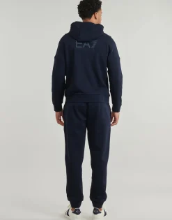 Emporio Armani EA7 TRAIN VISIBILITY M T-SUIT HOODIE FZ CH BR - TRAIN VISIBILITY M T-Homme Joggings & Survêtements