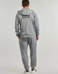 Emporio Armani EA7 TRAIN VISIBILITY M T-SUIT HOODIE FZ CH PL - TRAIN VISIBILITY M T-Homme Joggings & Survêtements