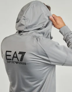 Emporio Armani EA7 TRAIN VISIBILITY M T-SUIT HOODIE FZ CH PL - TRAIN VISIBILITY M T-Homme Joggings & Survêtements