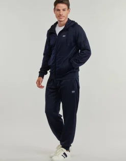 Emporio Armani EA7 TRAIN VISIBILITY M T-SUIT HOODIE FZ CH PL - TRAIN VISIBILITY M T-Homme Joggings & Survêtements