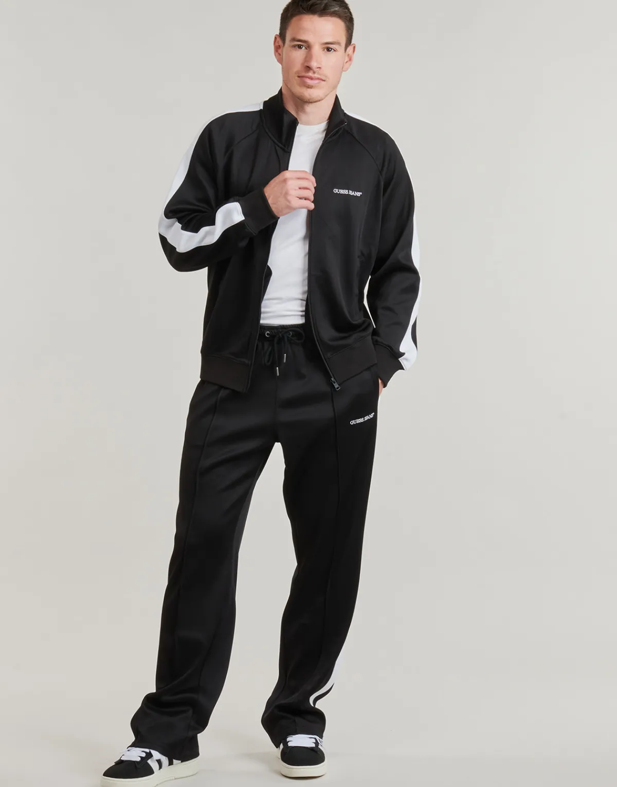 Guess TRICOT TRACK PANT-Homme Joggings & Survêtements