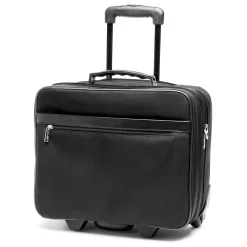 Gerard Henon Trolley New Styl' Nylon Garni Cuir De Vachette GH 2362b-Homme Sacs De Voyage