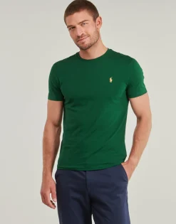 Polo Ralph Lauren T-SHIRT AJUSTE EN COTON-Homme T-Shirts & Polos|T-Shirts & Polos