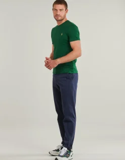Polo Ralph Lauren T-SHIRT AJUSTE EN COTON-Homme T-Shirts & Polos|T-Shirts & Polos
