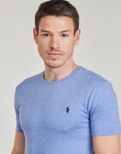 Polo Ralph Lauren T-SHIRT AJUSTE EN COTON-Homme T-Shirts & Polos