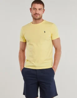 Polo Ralph Lauren T-SHIRT AJUSTE EN COTON-Homme T-Shirts & Polos|T-Shirts & Polos