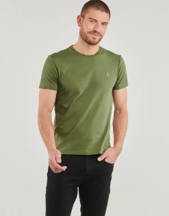 Polo Ralph Lauren T-SHIRT AJUSTE EN COTON-Homme T-Shirts & Polos