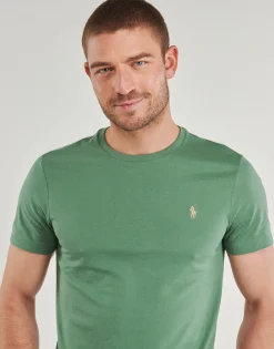 Polo Ralph Lauren T-SHIRT AJUSTE EN COTON-Homme T-Shirts & Polos|T-Shirts & Polos