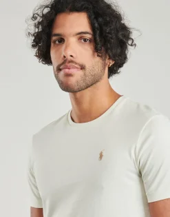 Polo Ralph Lauren T-SHIRT AJUSTE EN COTON-Homme T-Shirts & Polos