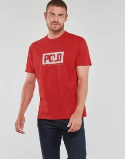 Polo Ralph Lauren T-SHIRT AJUSTE EN COTON LOGO-Homme T-Shirts & Polos