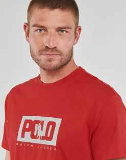 Polo Ralph Lauren T-SHIRT AJUSTE EN COTON LOGO-Homme T-Shirts & Polos