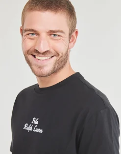 Polo Ralph Lauren T-SHIRT AJUSTE EN COTON CENTER-Homme T-Shirts & Polos