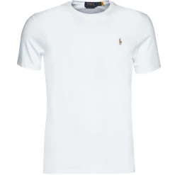 Polo Ralph Lauren T-SHIRT AJUSTE EN PIMA COTON-Homme T-Shirts & Polos