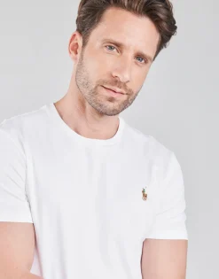 Polo Ralph Lauren T-SHIRT AJUSTE EN PIMA COTON-Homme T-Shirts & Polos