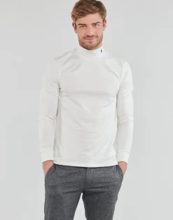 Polo Ralph Lauren T-SHIRT PIMA COTON COL CHEMINEE-Homme T-Shirts & Polos