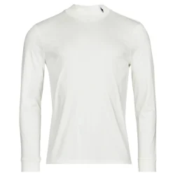 Polo Ralph Lauren T-SHIRT PIMA COTON COL CHEMINEE-Homme T-Shirts & Polos