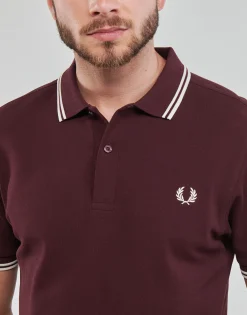 Fred Perry TWIN TIPPED SHIRT-Homme T-Shirts & Polos