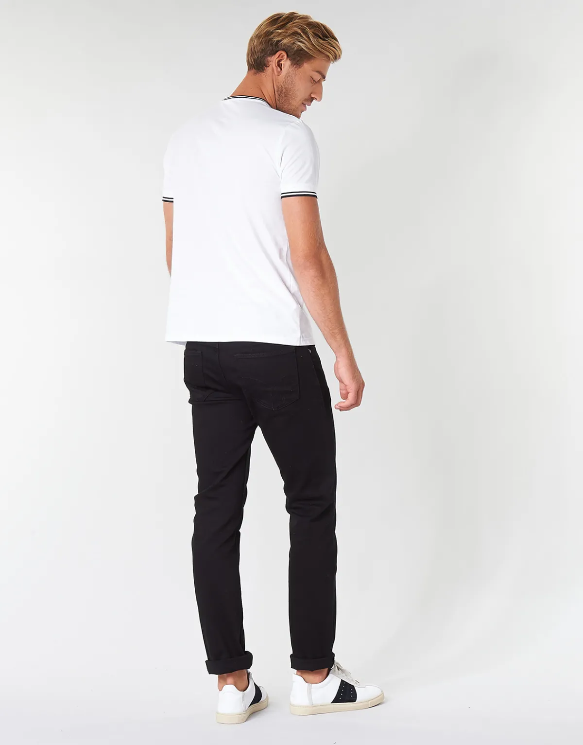 Fred Perry TWIN TIPPED T-SHIRT-Homme T-Shirts & Polos