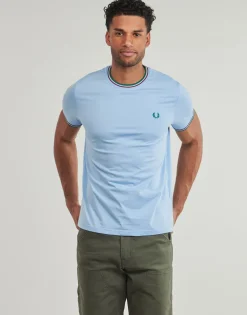 Fred Perry TWIN TIPPED T-SHIRT-Homme T-Shirts & Polos
