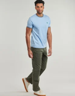 Fred Perry TWIN TIPPED T-SHIRT-Homme T-Shirts & Polos