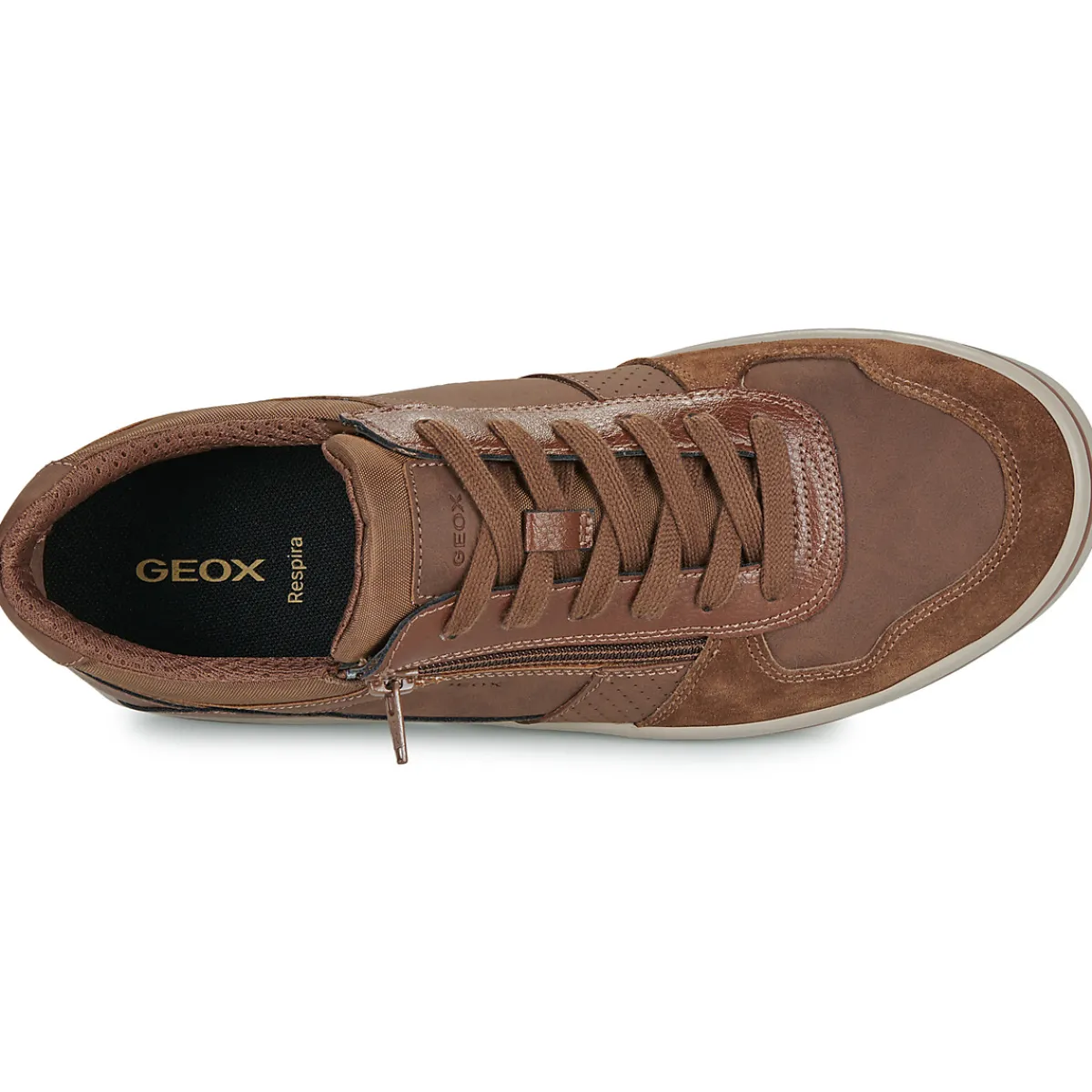 Geox U ELVER A-Homme Baskets Mode