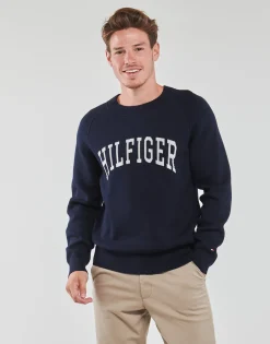 Tommy Hilfiger VARSITY GRAPHIC CREW NECK-Homme Sweats & Polaires