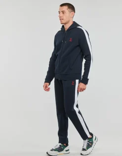 Polo Ralph Lauren VESTE DE SURVETEMENT AVEC BANDES-Homme Joggings & Survêtements