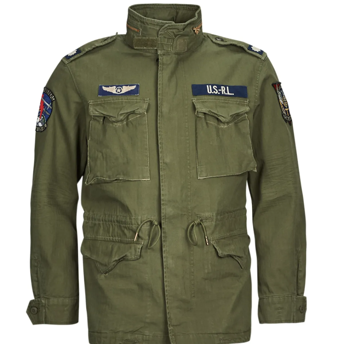 Polo Ralph Lauren VESTE MILITAIRE M65 EN CHEVRONS-Homme Manteaux