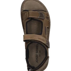Josef Seibel Vincent 08, braun-kombi-Homme Sandales Et Nu-Pieds