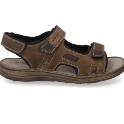 Josef Seibel Vincent 08, braun-kombi-Homme Sandales Et Nu-Pieds