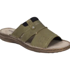 Josef Seibel Vincent 07, oliv-kombi-Homme Sandales Et Nu-Pieds