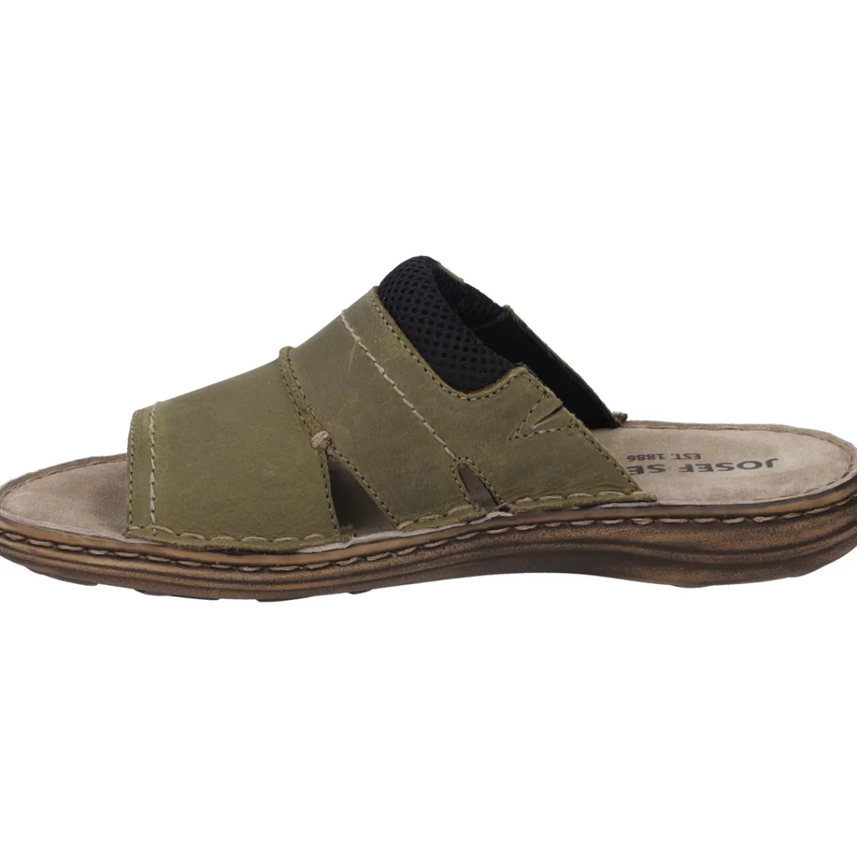 Josef Seibel Vincent 07, oliv-kombi-Homme Sandales Et Nu-Pieds