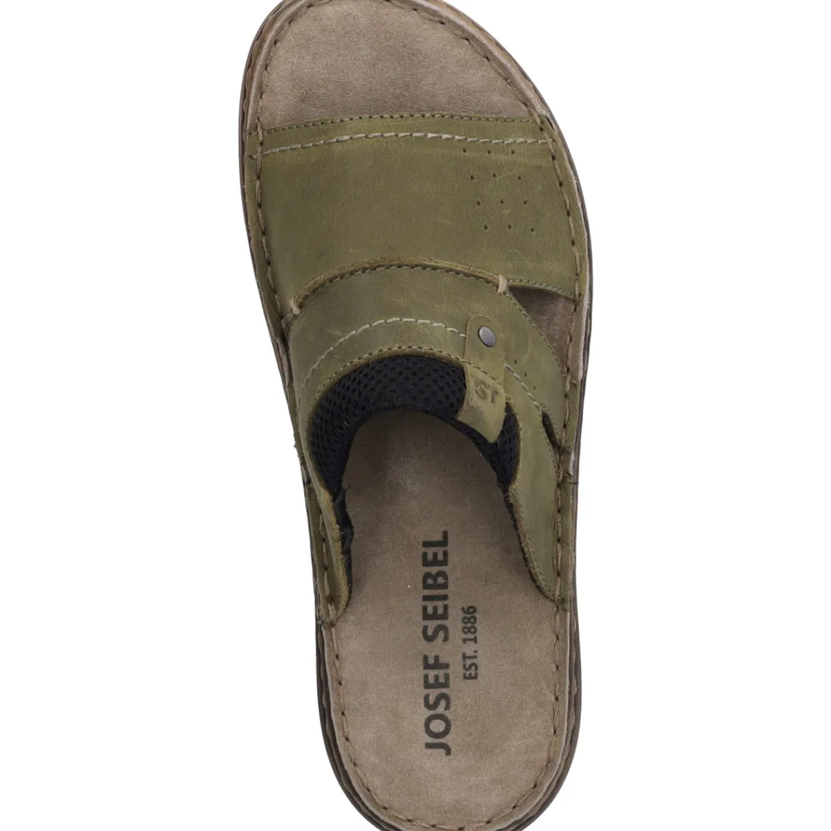 Josef Seibel Vincent 07, oliv-kombi-Homme Sandales Et Nu-Pieds