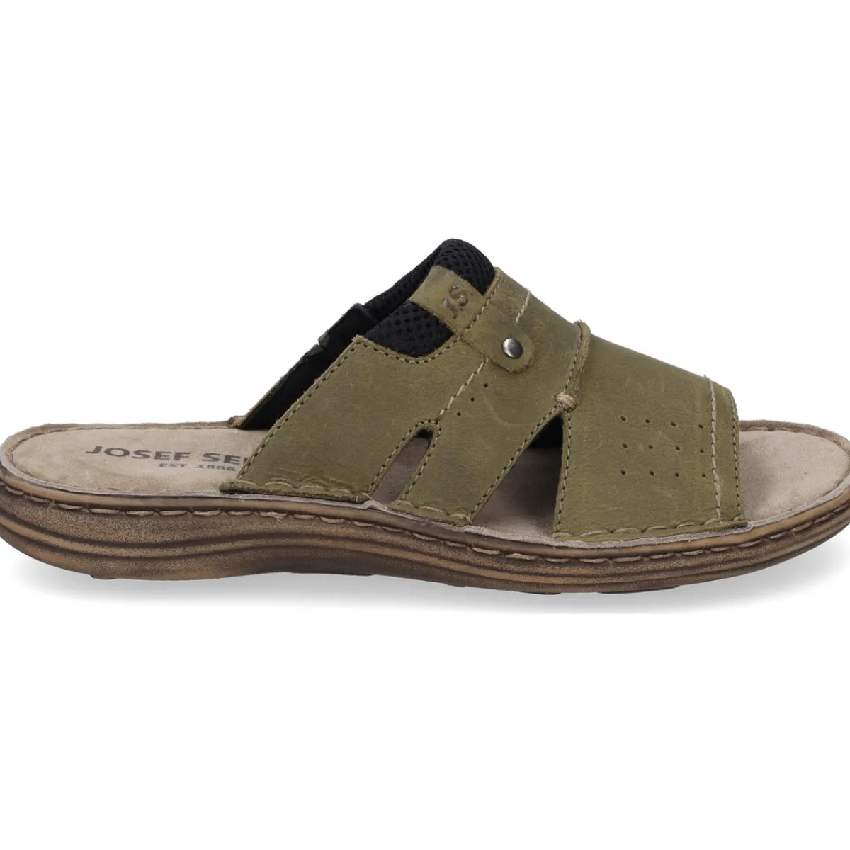 Josef Seibel Vincent 07, oliv-kombi-Homme Sandales Et Nu-Pieds