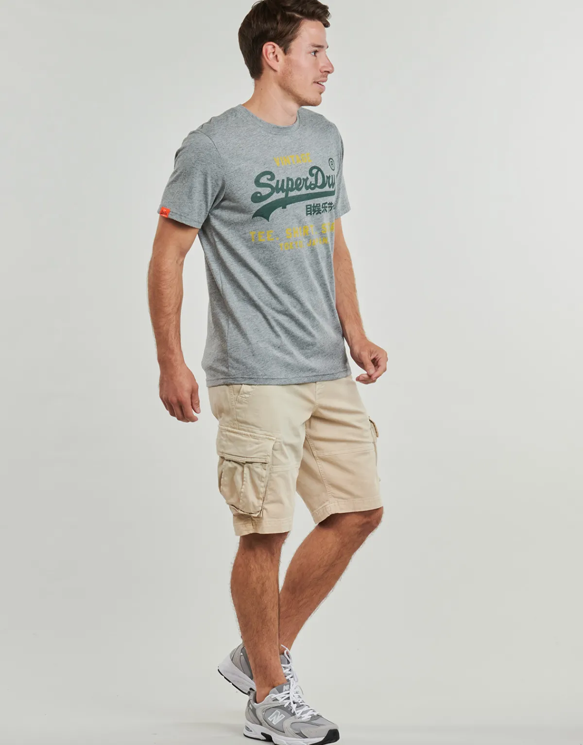 Superdry VINTAGE LOGO-Homme T-Shirts & Polos