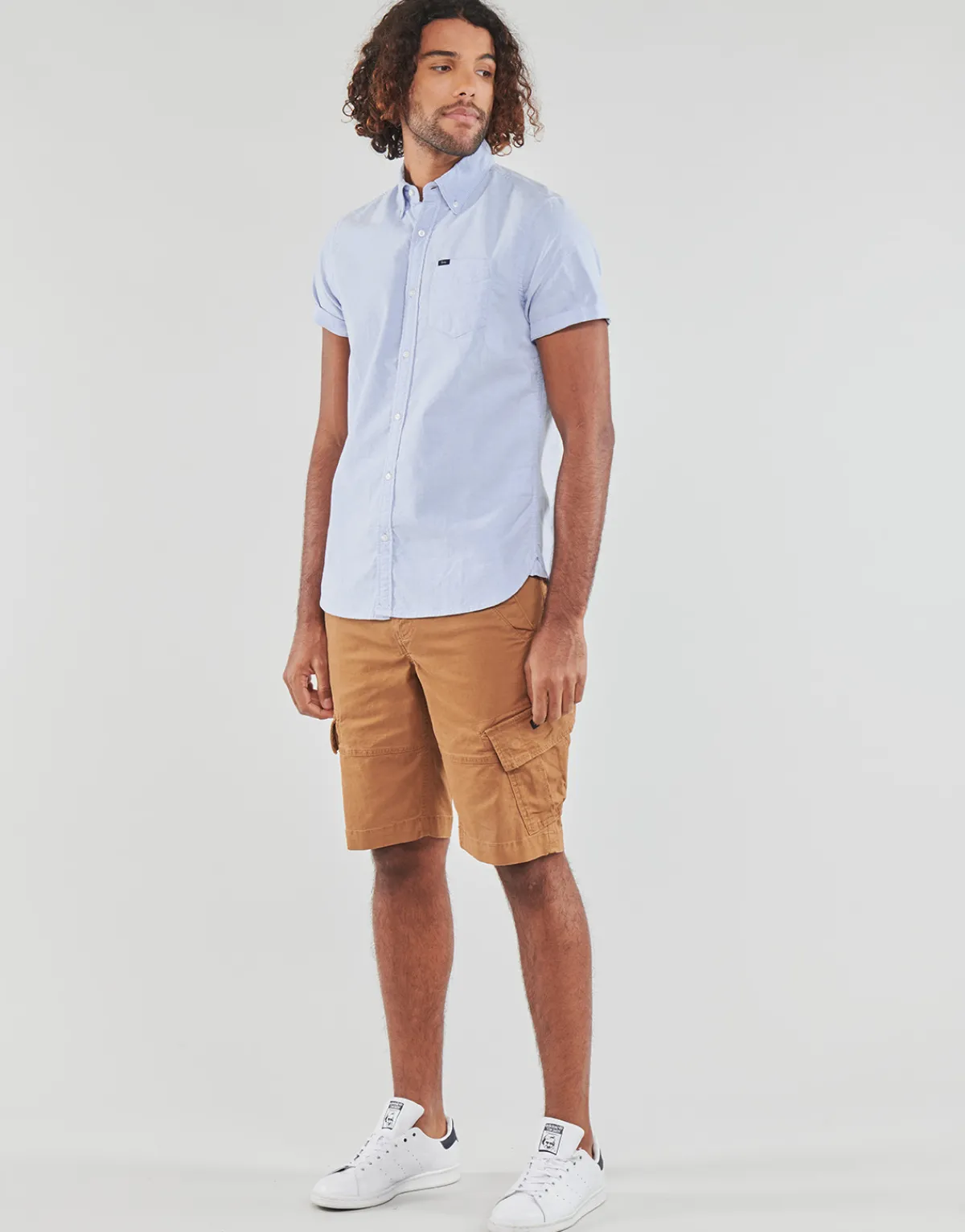 Superdry VINTAGE OXFORD S/S SHIRT-Homme Chemises