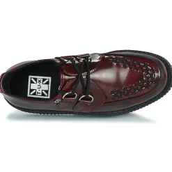 TUK VIVA LOW CREEPER BURGUNDY-Homme Derbies & Richelieu