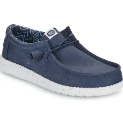 HEYDUDE Wally Canvas-Homme Slip Ons