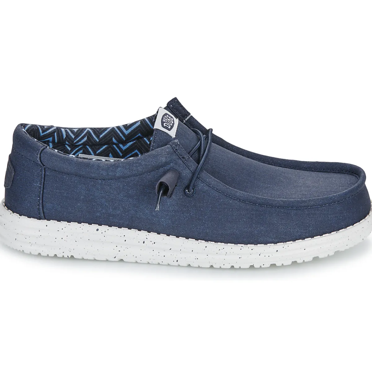 HEYDUDE Wally Canvas-Homme Slip Ons
