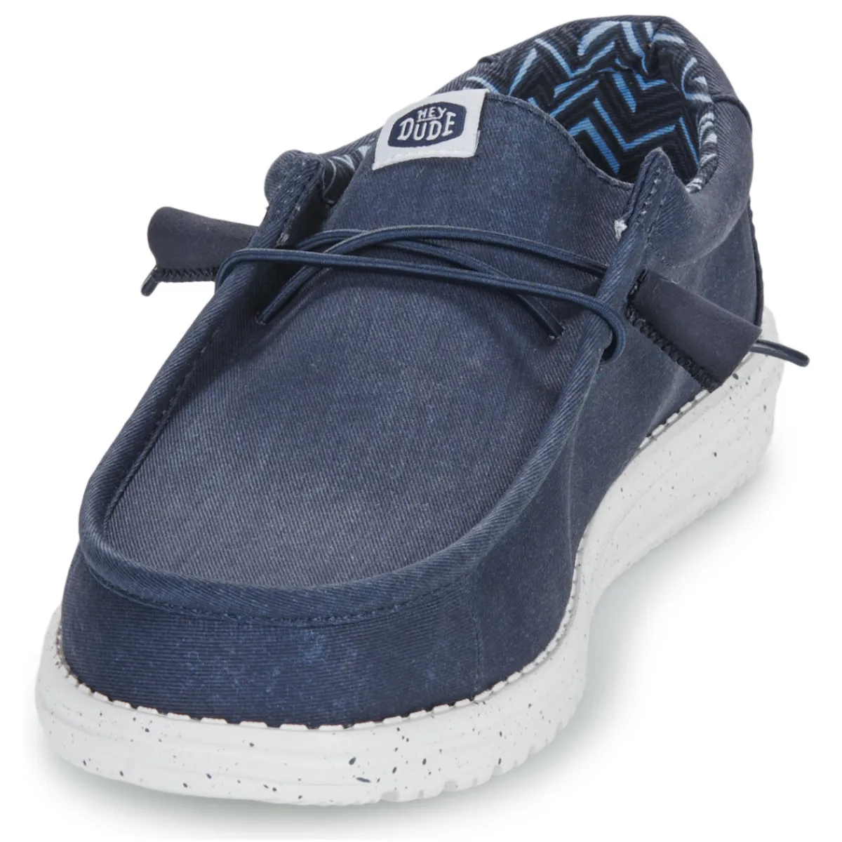 HEYDUDE Wally Canvas-Homme Slip Ons