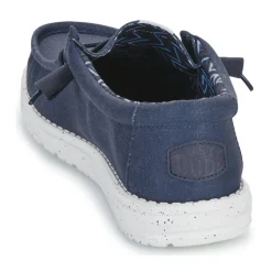 HEYDUDE Wally Canvas-Homme Slip Ons