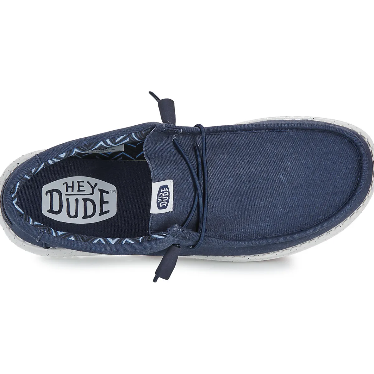 HEYDUDE Wally Canvas-Homme Slip Ons