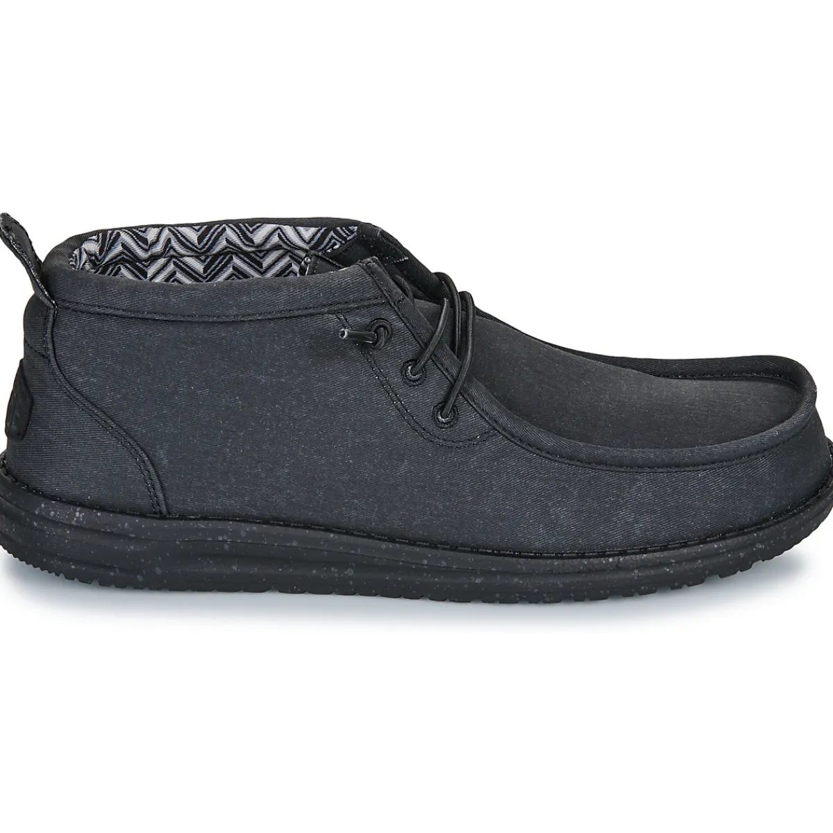 HEYDUDE WALLY MID STRECH CANVAS-Homme Bottines / Boots