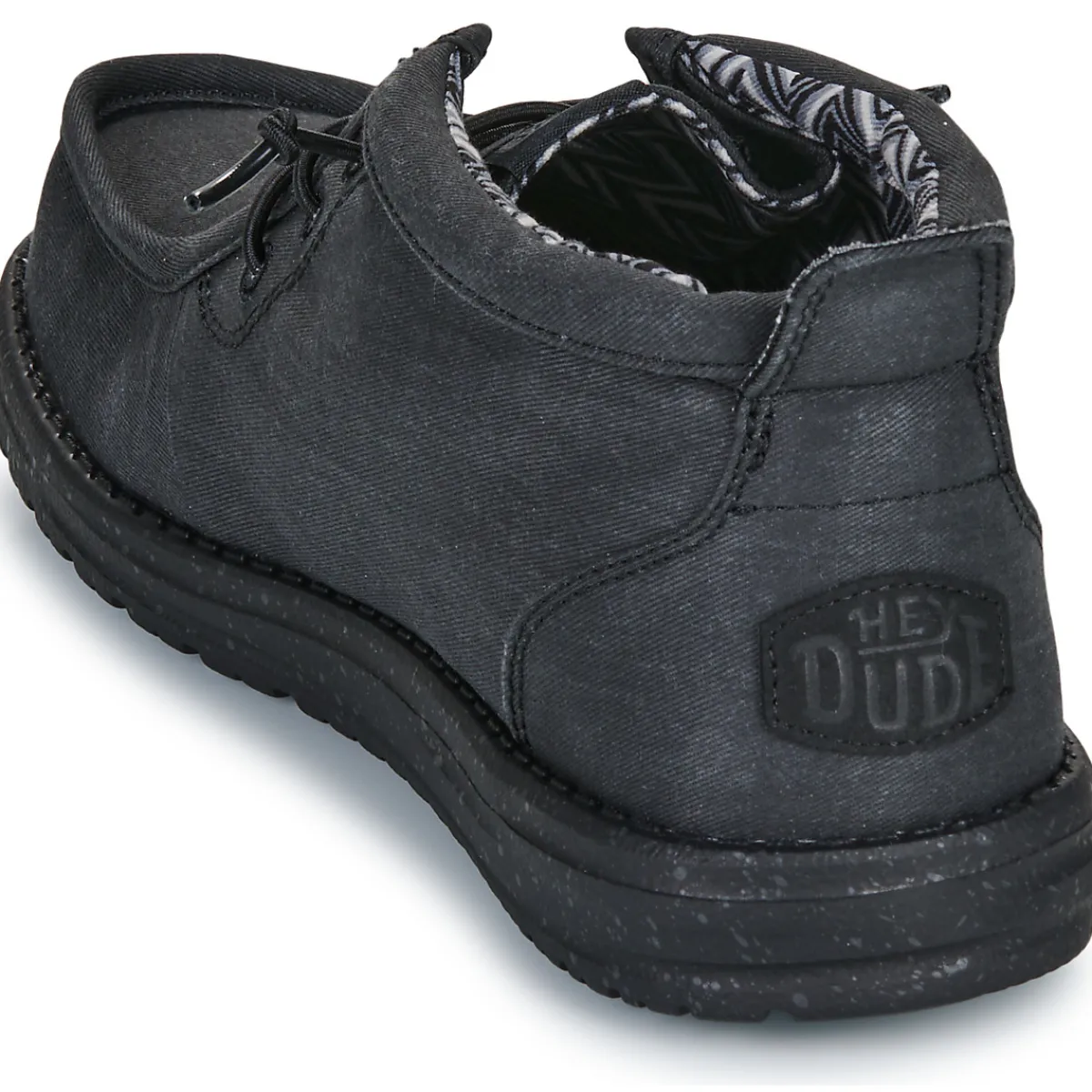 HEYDUDE WALLY MID STRECH CANVAS-Homme Bottines / Boots