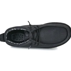 HEYDUDE WALLY MID STRECH CANVAS-Homme Bottines / Boots