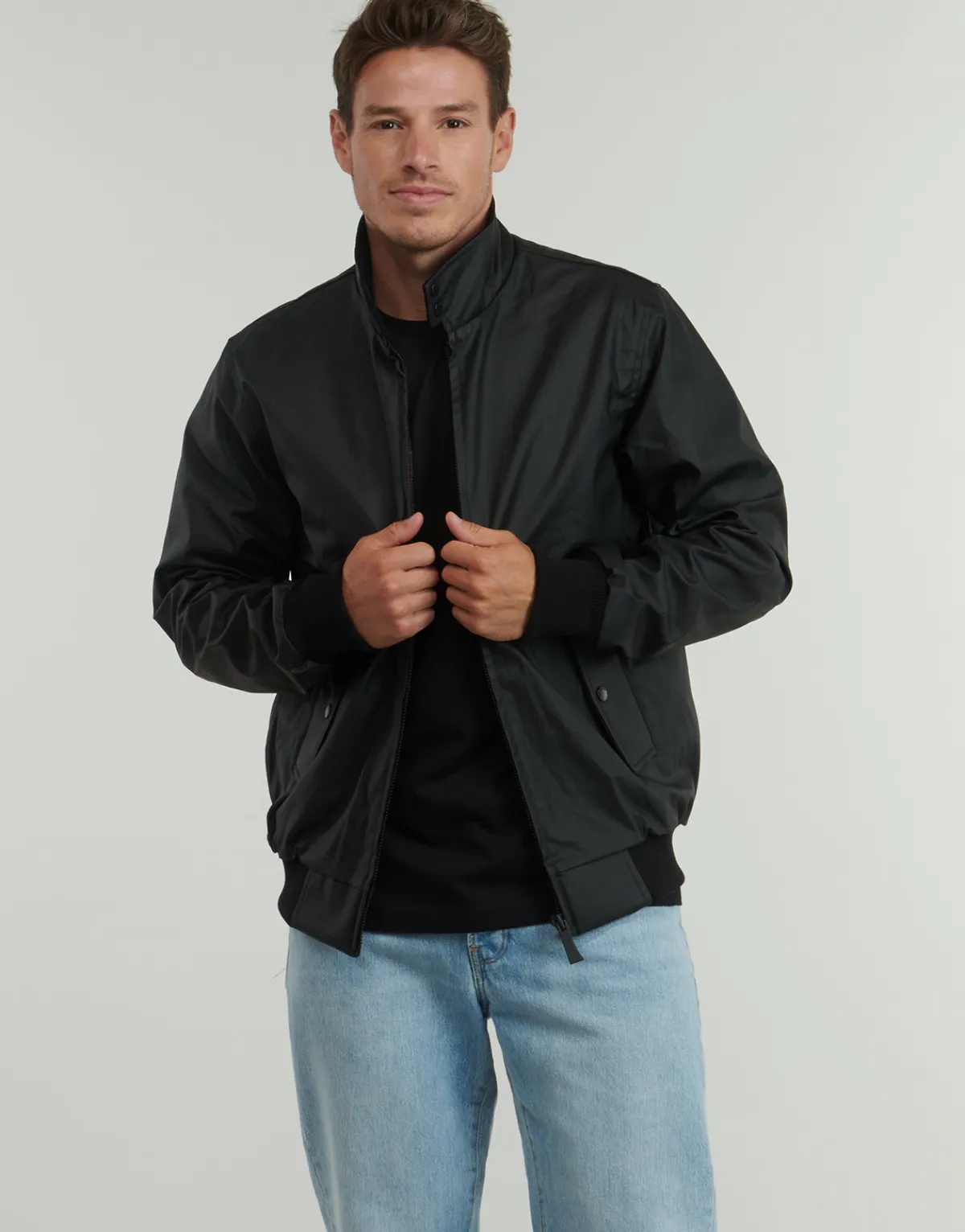 Harrington WAX JACKET-Homme Vestes