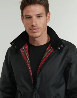 Harrington WAX JACKET-Homme Vestes