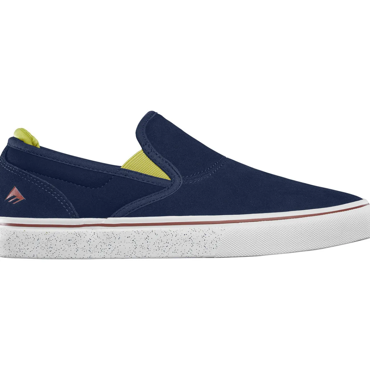 Emerica WINO G6 SLIP ON NAVY GOLD WHITE-Homme Skate