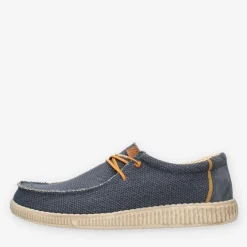 Walk In Pitas WP150-STEVE-05MARINO-Homme Slip Ons